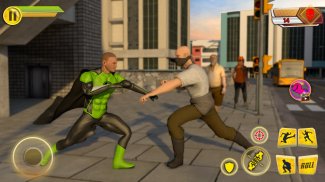 City Battle Rope Hero 3D  Game screenshot 0