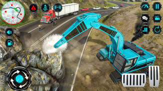 operador de grúa máquinas de minería de roca juego screenshot 1