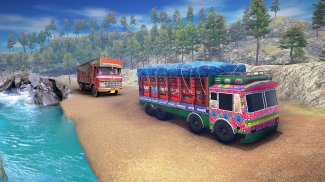 Offroad ट्रक रेसर  - असंभव कार्गो ट्रक - ट्रक खेल screenshot 3