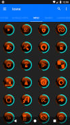 Orange Icon Pack Style 7 ✨Free✨ screenshot 2