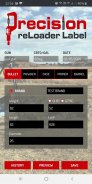 Precision reLoader Label screenshot 0
