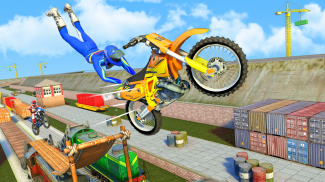 🏁 试用极限越野车赛车游戏：疯狂自行车赛 Trial Xtreme Dirt Bike Game screenshot 0