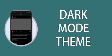 Dark Mode Theme for FaceBook screenshot 1