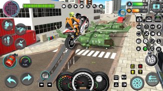 impossible rampe moto vélo cavalier super-héros screenshot 7