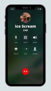 Talking Ice Scream - Fake Call screenshot 1