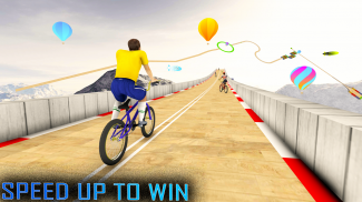 BMX Cycle Stunts - New Bicycle Racing screenshot 0