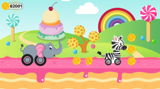 Animals Racing Game for Kids screenshot 2