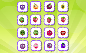 Matching Game-Smiley Fruits screenshot 0