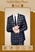 Men In Suit Photo Montage Stylish Man Photo Maker screenshot 3