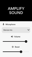 माइक्रोफोन एम्पलीफायर screenshot 0