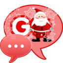 Santa Claus Theme for GO SMS Icon