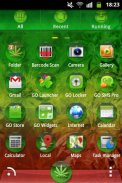 GO Launcher EX Theme Rasta screenshot 4