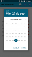 Mis actividades screenshot 0