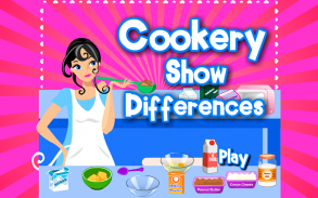 Difference Game-Cookery Show screenshot 0