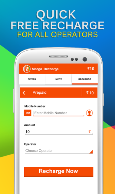 Mango Recharge Free Recharge Screenshot