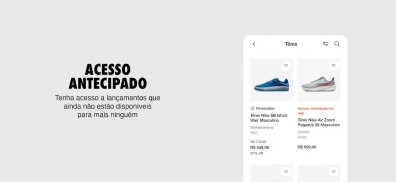 Nike App - Produtos exclusivos screenshot 1