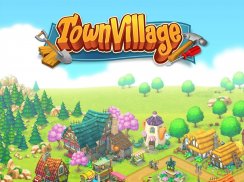 Town Village: Ternak, Bangun, Dagang, Farm, Build screenshot 0