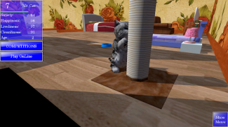 Cute Pocket Cat 3D screenshot 0