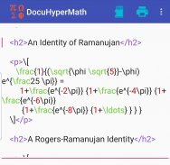 DocuHyperMath screenshot 2