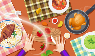 Индийские кулинарные игры Food screenshot 2