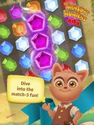 Treasure hunters –match-3 gems screenshot 4