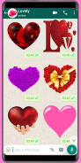 WASticker: Love Stickers Heart screenshot 1