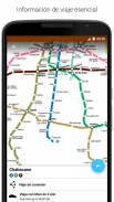 Metro de la Ciudad de México - Mapa y rutas screenshot 1