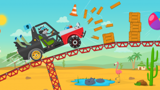 Free car game for kids and toddlers - Fun racing screenshot 0