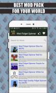 Mods and Addons Fidget Spinner for MCPE screenshot 1