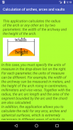 Cálculo de arcos, arcos y arcos screenshot 4