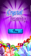 Crystal Insanity: Match 3 Jewel Garden screenshot 3