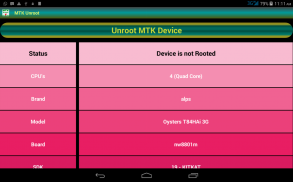 Unroot MTK Device screenshot 2