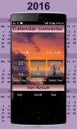 Calendar Converter 2017 screenshot 3