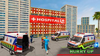 Emergency City Ambulance Games screenshot 2