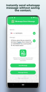 Direct Chat for Whatsapp - Without Saving Number screenshot 2