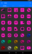 Pink and Black Icon Pack Free screenshot 5