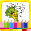 Banana Tree Coloring Book