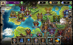 Gems of War: rol y conecta 3 screenshot 13