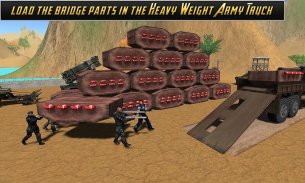 American Army Bridge Builder screenshot 0