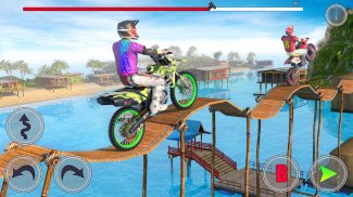 Tricky Bike Stunt Racing Games screenshot 2