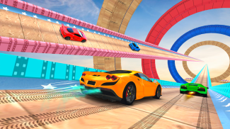 मेगा कार रैंप असंभव स्टंट गेम screenshot 8