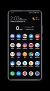 Minimal Black EMUI 9.1/10/10.1 Huawei/Honor Theme screenshot 3