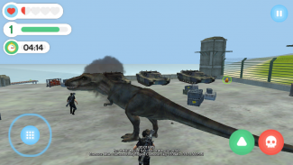 T-rex Dinosaur War - APK Download for Android