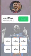 Messi Video Call l Fake Call From Lionel Messi screenshot 1
