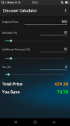 Discount Calculator with Tax screenshot 3
