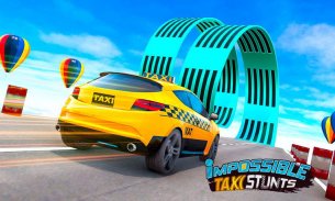 المستحيل سيارة أجرة حيلة: سيارة المنحدر المثيرة 3D screenshot 5