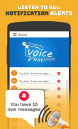 Voice Notification Reader for whatsapp, SMS Notify screenshot 0