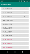 ENS Arbeitszeiten screenshot 0