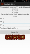 Quadratic Equation Solver screenshot 7