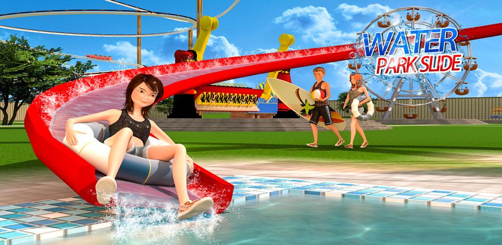 Aqua Theme Park! Water Slide Bump Race 3D - Amusement Park Shortcut Run  Water Slide Fun Race Sliding Game::Appstore for Android